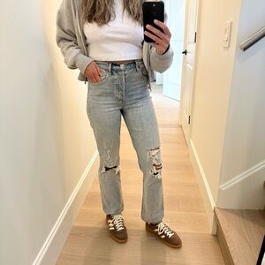 Aritzia Denim Forum Arlo Hi-rise Straight Jean